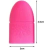 Silicone clips for removing hybrids, gels and acrylics
