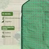 „Outsunny“ pakaitinė PE plėvelė, atsarginis uždangalas su UV apsauga, užlenkiamomis durimis, šoniniais langais, šiltnamio plėvelė šiltnamiui, pomidorų nameliui