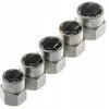 SILVER Galvučių išsukėjų rinkinys 3/8"10d(9-17,19mm)