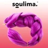 Soulima Sintetinės plaukų kasos – violetinės spalvos