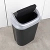 Vilde Plastikinis šiukšlių dėžė 25 l juodas