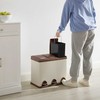 SONGMICS šiukšliadėžė virtuvė, 3 x 8 l, mažos talpos