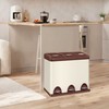 SONGMICS šiukšliadėžė virtuvė, 3 x 8 l, mažos talpos