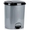 Amer Box Plasticinės pedalų šiukšlių dėžės 30 l, pilka