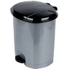 Amer Box Plasticinės pedalų šiukšlių dėžės 30 l, pilka