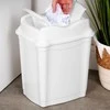 Plastikinis konteineris 9 l baltas - švarai namuose