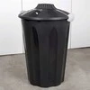 Vilde Plastikinė šiukšliadėžė 40 l juoda