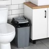 Stefanplast Plastikinis šiukšlių kibiras 28 l su pakeliamu dangčiu