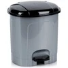 Kela Plastic pedal bin pilkas 5.5 l
