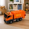 Lean Toys Šiukšliavežis oranžinis
