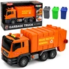 Lean Toys Šiukšliavežis oranžinis