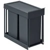 Songmics Šiukšlių dėžė 2 x 15 l
