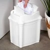 Plastikinė šiukšliadėžė 5 l - Balta - Universalus