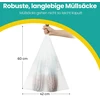 SONGMICS šiukšlių maišai 15–20 litrų su raišteliu 3 x 40 vnt.
