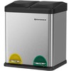 Šiukšlių rūšiavimo dėžė Songmics 30 L (2 x 15 L)