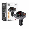 ART transmiter FM bluetooth 5.0 + USB A QC3.0 + Typ C (total 30W) FM-84B juodas