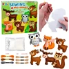 Lean Toys Siuvimo rinkinys (katės) 6 vnt.