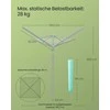Skalbinių džiovyklė sidabrinė 50 m