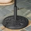 Outsunny Skėčių stovas 13 kg, Ø35/Ø38/Ø48mm skėčiams