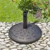 Outsunny Skėčių stovas 14 kg, Ø38/48 mm, Ø48,5xH34 cm