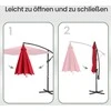 Songmics Skėtis Ø 300 cm