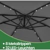 Songmics Skėtis 300 cm