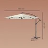 Songmics Skėtis 350 cm