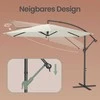 Songmics Skėtis 350 cm