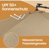 Songmics Skėtis nuo saulės 300 cm