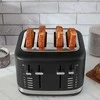 Skrudintuvas "KitchenAid" 4 riekelių skrudintuvas 5KMT4109EBM juodas nerūdijantis plienas 5KMT4109EBM, 4 tosty