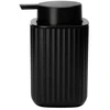 Skysto muilo dozatorius 300 ml, juodas, 7,5 × 7,5 × 13 cm
