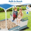 Smėlio dėžė 218×123×162 cm