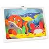 Smėlio tapybos rinkinys „Jūros gyvūnai“ 3D su LED apšvietimu, 20 × 15 × 8 cm