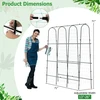 Sodo arka 180 x 32–65 x 180 cm