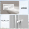 Outsunny įrankių namelis 12,4 m², sodo namelis su šlaitiniu stogu, stumdomomis durimis, pagrindu, 340 x 386 x 200 cm, cinkuoto plieno pašiūrė, atspari oro sąlygoms, šviesiai pilka