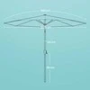 Songmics Sodo skėtis 246cm.