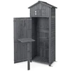 Sodo spintelė 75 x 50 x 180.5 cm