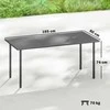 Sodo stalas 165 x 80 cm