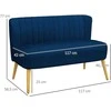 Sofa 117 × 56,5 × 77 cm
