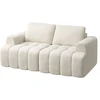 Songmics Sofa be rėmo, modulinė, balta, 176 × 92 × 85 cm