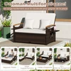 Sofa ir pufas balta