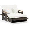 Sofa ir pufas balta