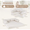 Sofa smėlio spalvos