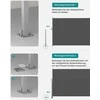 Songmics Šoninis tentas 200 x 350 cm antracito spalvos