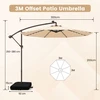 Šoninis pakabinamas skėtis 300 cm