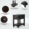 Šoninis staliukas 33.0 x 55.9 x 58.4 cm
