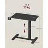 TV staliukas Songmics Šoninis staliukas 70 × 40 × (65–102) cm