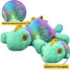 Lean Toys Spalvingas Pliušinis Chameleonas 45 cm