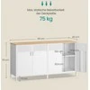 Songmics Spinta 40 × 141 × 76 cm