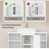 Songmics Spintelė po praustuvu 30 x 90 x 60 cm